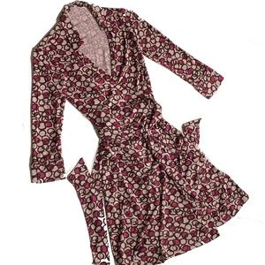 Diane Von Furstenberg geometric pattern Wrap Dress